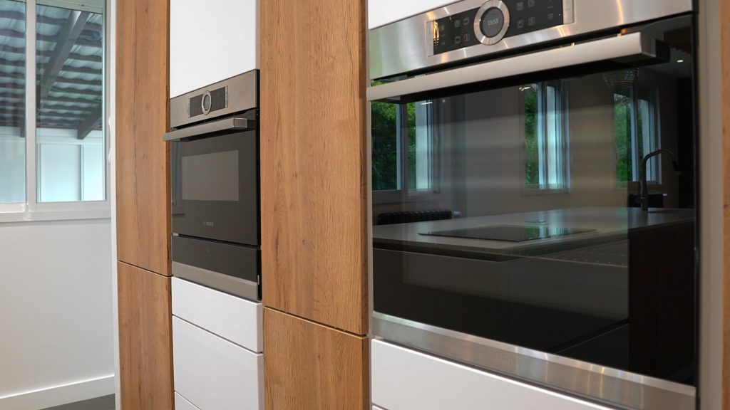 Four Bosh Siemens Miele - cuisine - aménagement d’intérieur sur mesure - paris montreuil vincennes - cocre-art